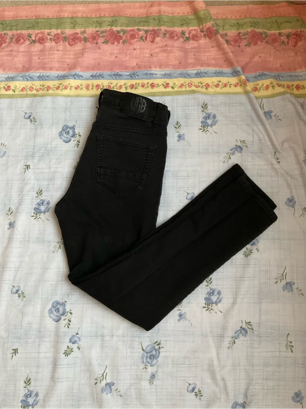 🪻Vintage Genes Black Jeans Slim Fit